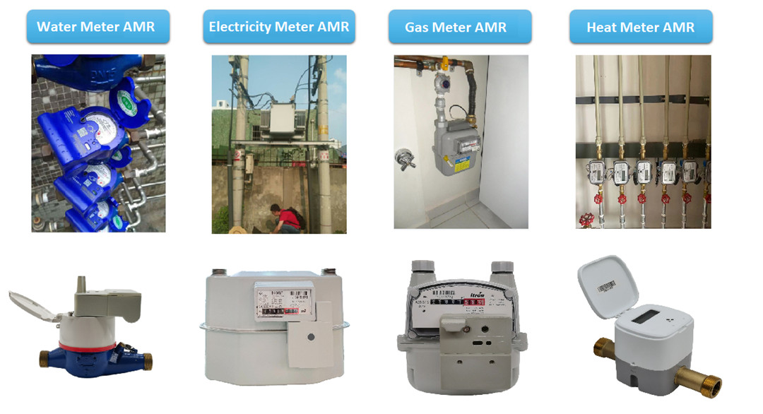 Kasama sa walk-by meter reading system ang wireless meter reading module HAC-MD, handheld terminal HAC-RHU, Smart phone na may Android system (3)